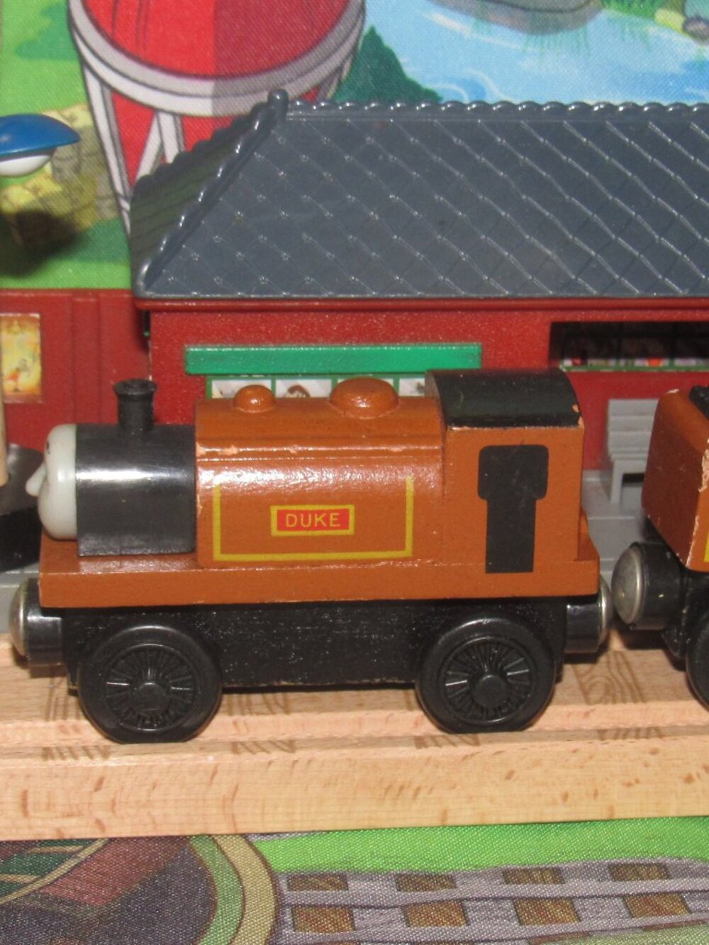 Thomas Wooden Railway Train Track Engine Duke